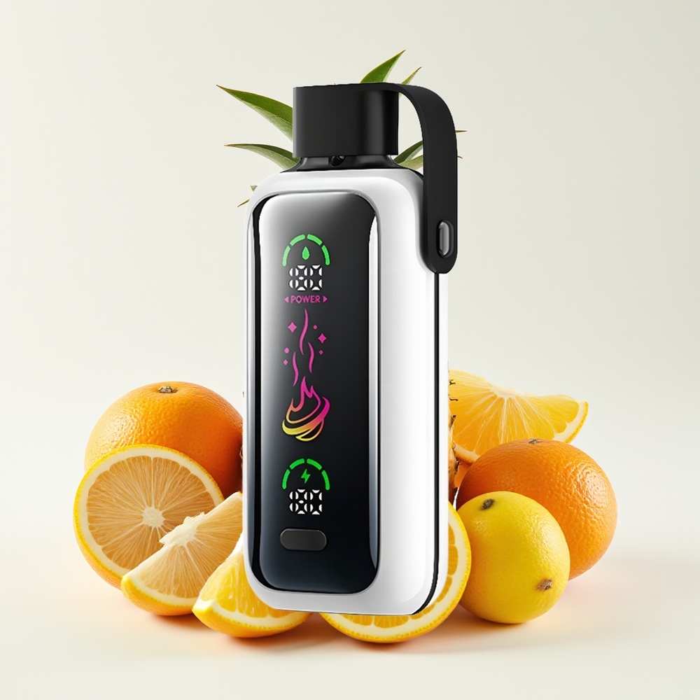 VOZOL Star 20000 Puff Skrin HD 2.2'' Dual Mesh Bateri 650mAh Oren Nanas Lychee
