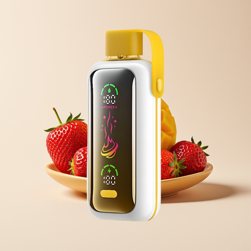 VOZOL Star 20000 Puffs Dual Mesh Strawberry Mangga