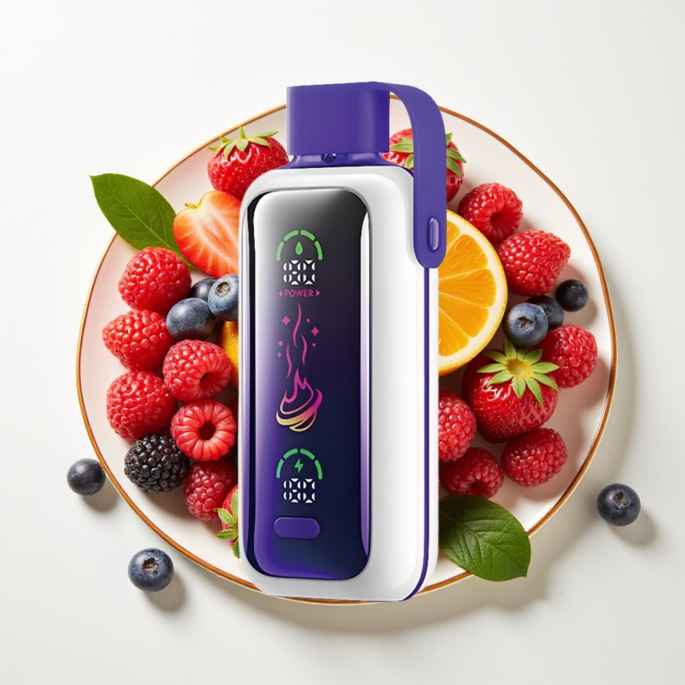 VOZOL Star 20000 Sedutan Skrin HD 2.2" Dua Mesh Bateri 650mAh Beri Campuran