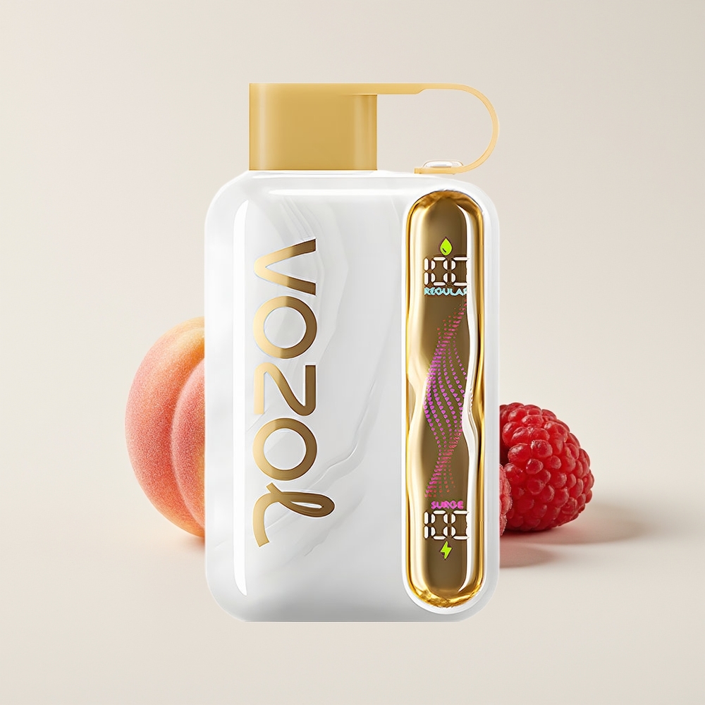 VOZOL STAR 40000 Puff 1000mAh Type-C Putih Peach Raspberry