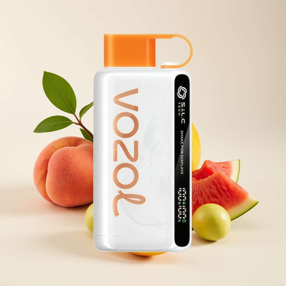 VOZOL STAR 9000/12000 Hisap Vape Buah Pic Mangga Tembikai dengan Paparan Goncang dan Teknologi S.i.L.C