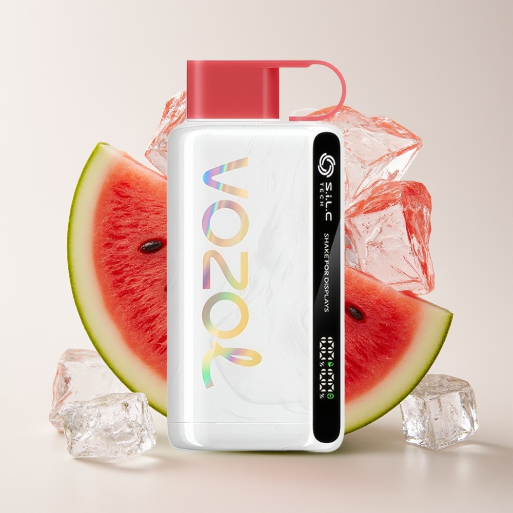 VOZOL STAR 9000/12000 Vape Buah Tembikai Ais 650mAh S.i.L.C TECH