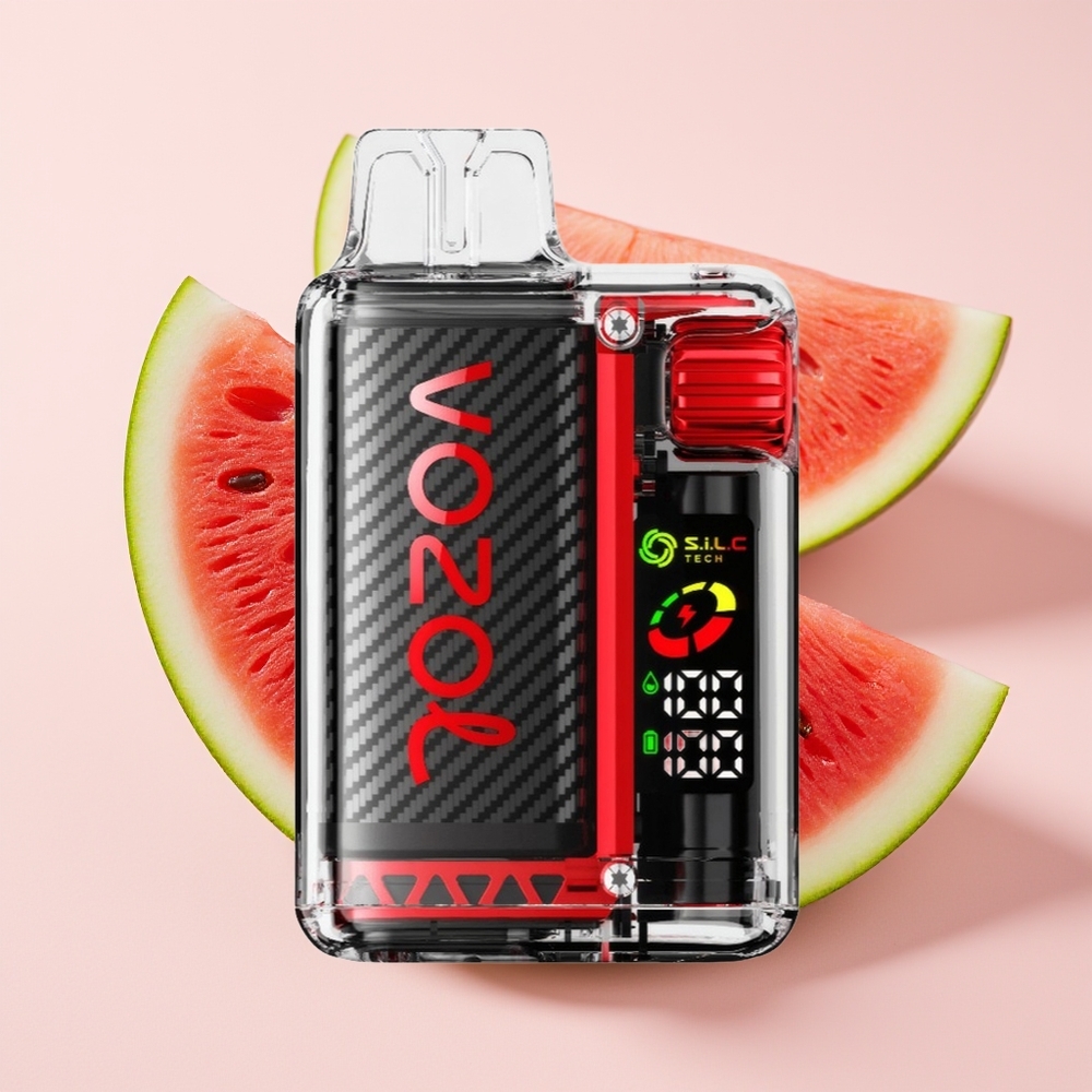VOZOL Vista 20000 Puff Boleh Dicasar Batere 650mAh Raspberry Tembikai