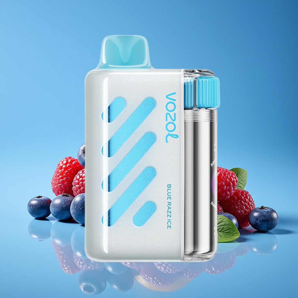 VOZOL VISTA 40000 Hisap Vape Pakai Buang Rasa Bluberi Ais
