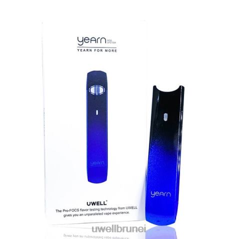 UWELL E Cig - UWELL YEARN peranti pod (pod tidak disertakan) hitam & ungu 4FHXX255