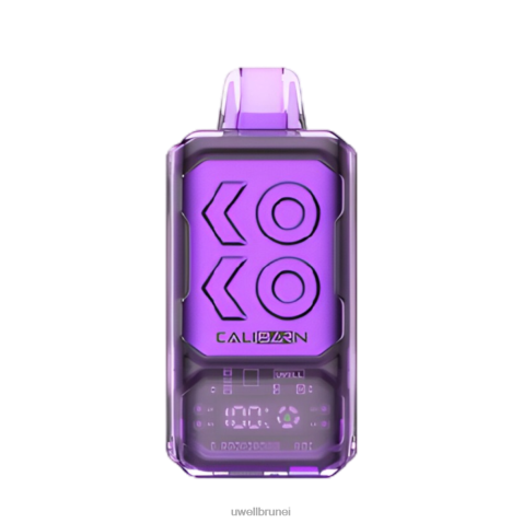 UWELL E Cig - UWELL CALIBURN bar s12000 vape pakai buang ais anggur 4FHXX285